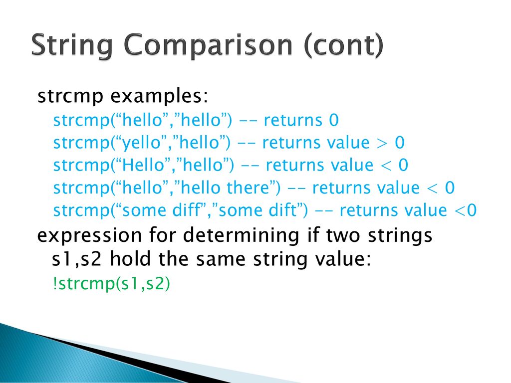 Strings. - ppt download