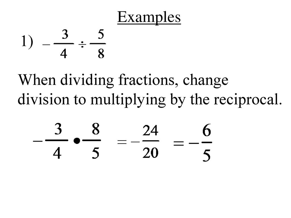Dividing rational numbers ppt download