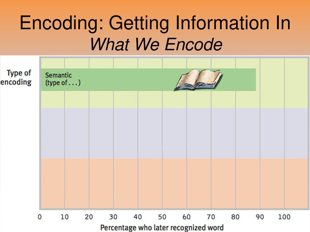 Encoding: Getting Information In What We Encode