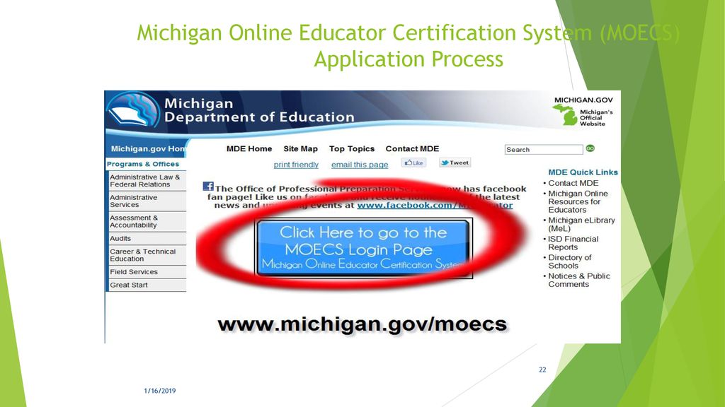 Michigan Teaching Certificate Renewal ppt download