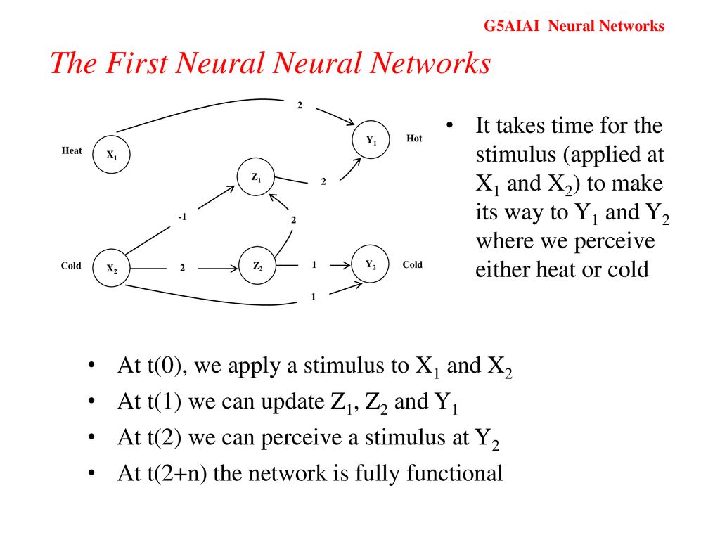 The First Neural Neural Networks
