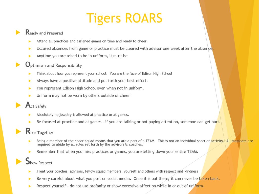 Welcome to Edison Cheer Parent Meeting ppt download