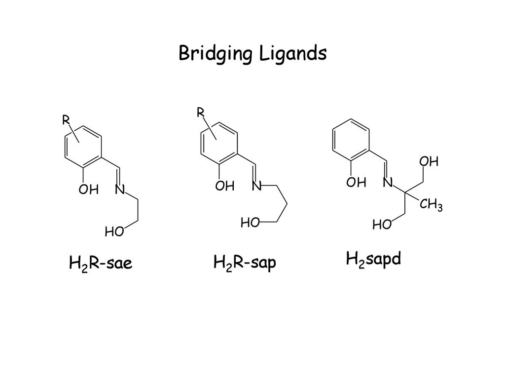 Bridging Ligands