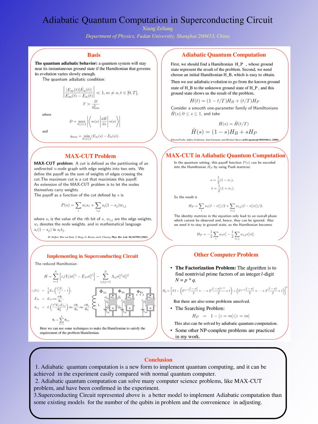 Adiabatic quantum computation in superconducting circuit ppt download