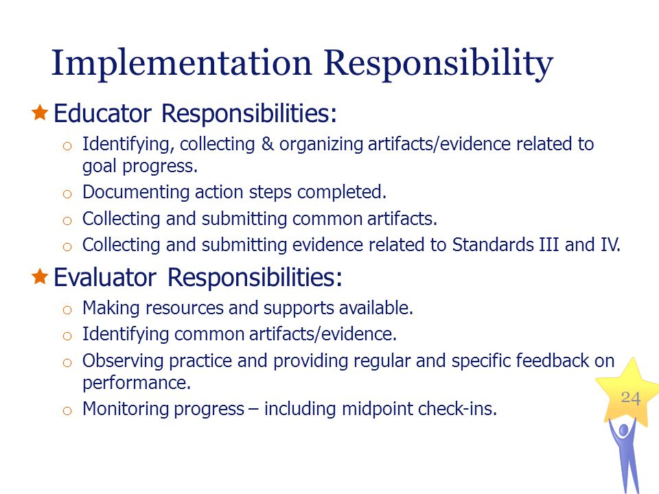 Implementation Responsibility