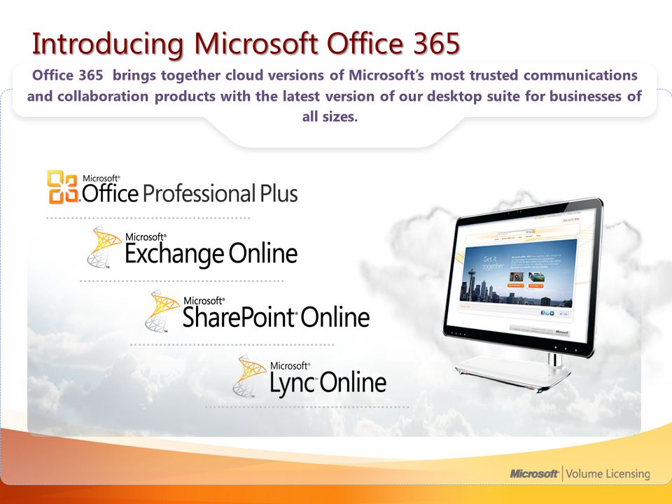 Introducing Microsoft Office 365