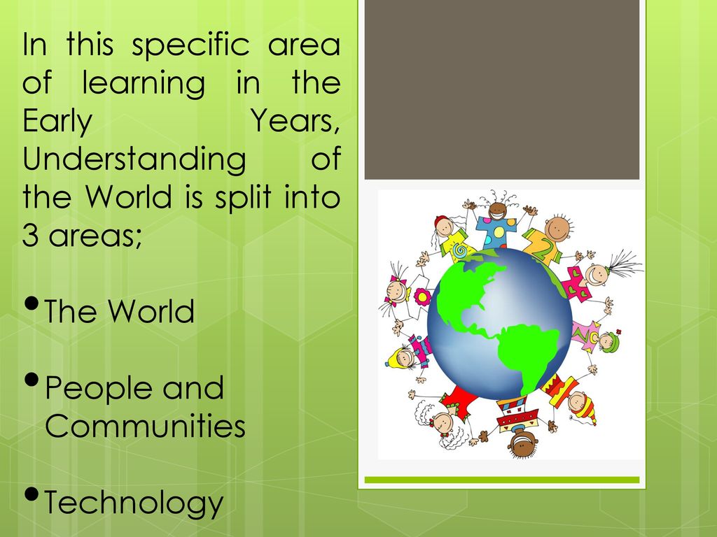 Understanding of the world ppt download