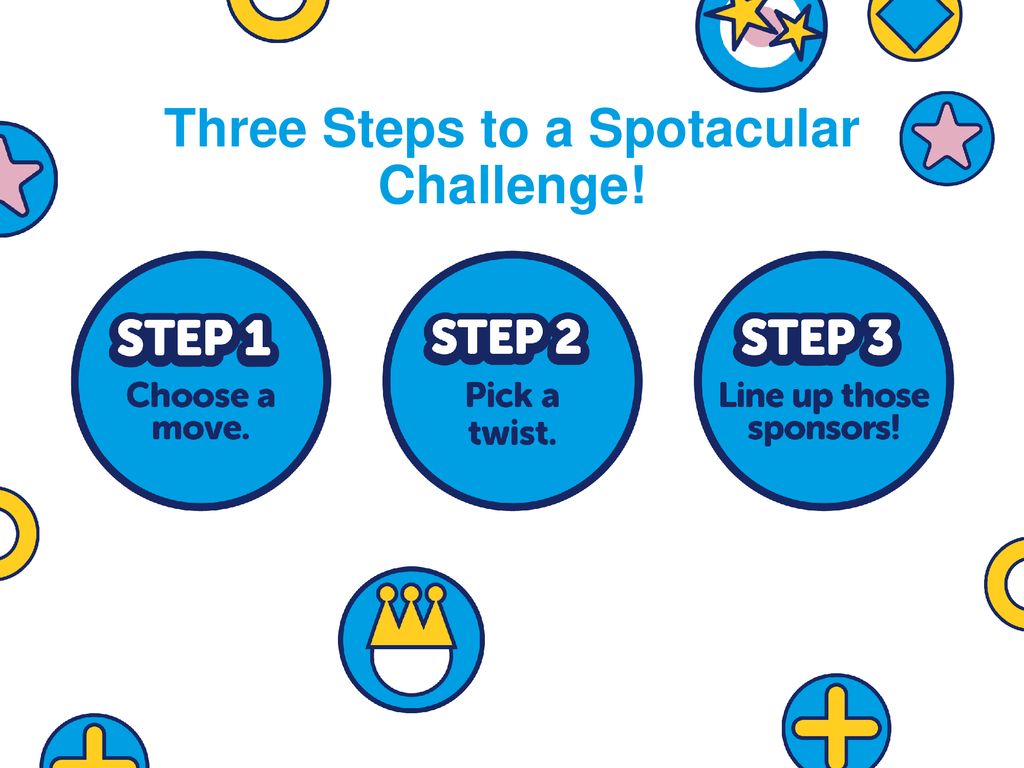 Three Steps to a Spotacular Challenge!
