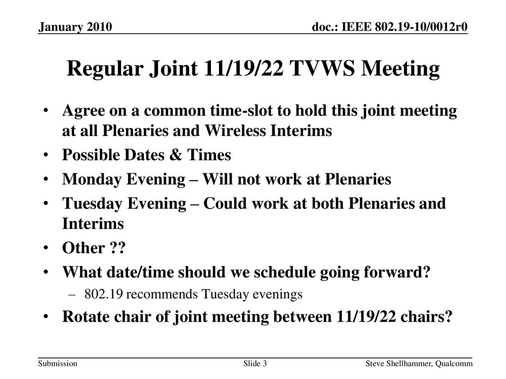 Regular Joint 11/19/22 TVWS Meeting