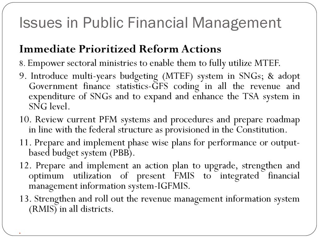 Public Financial Management Environment Ppt Download