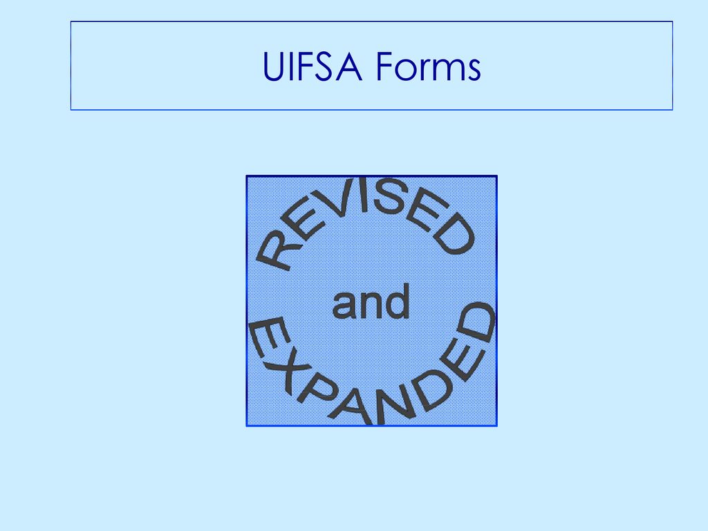 UIFSA Forms
