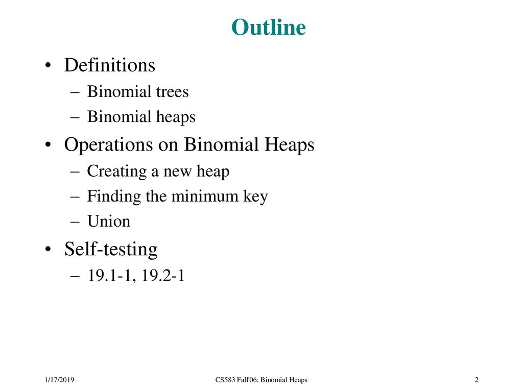 CS 583 Analysis of Algorithms - ppt download