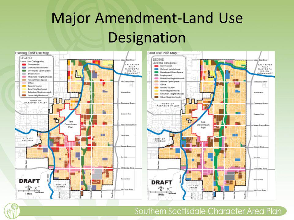 Major Amendment-Land Use Designation