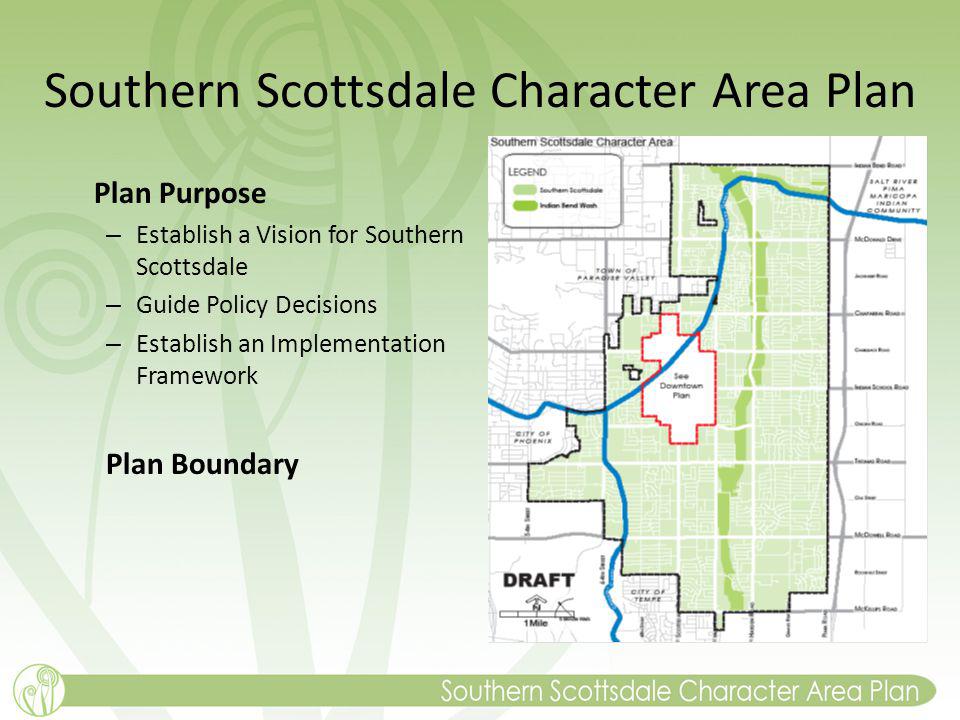 Southern Scottsdale Character Area Plan