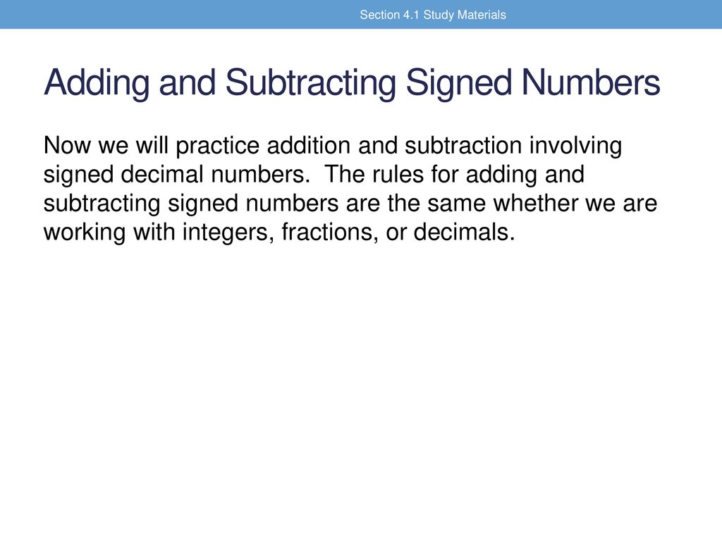 Section 4 3 study materials ppt download
