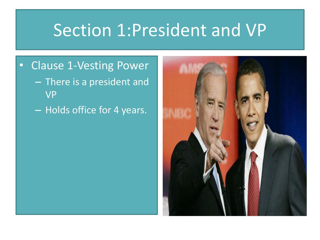 article ii the presidency assignment quizlet