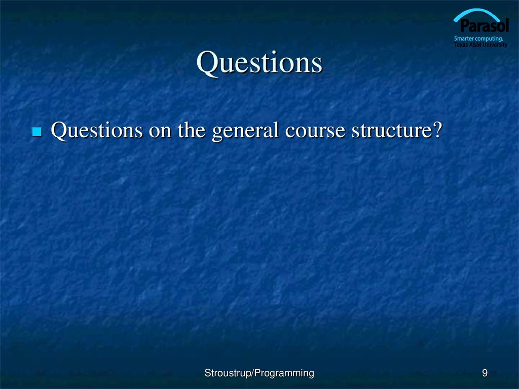Stroustrup/Programming