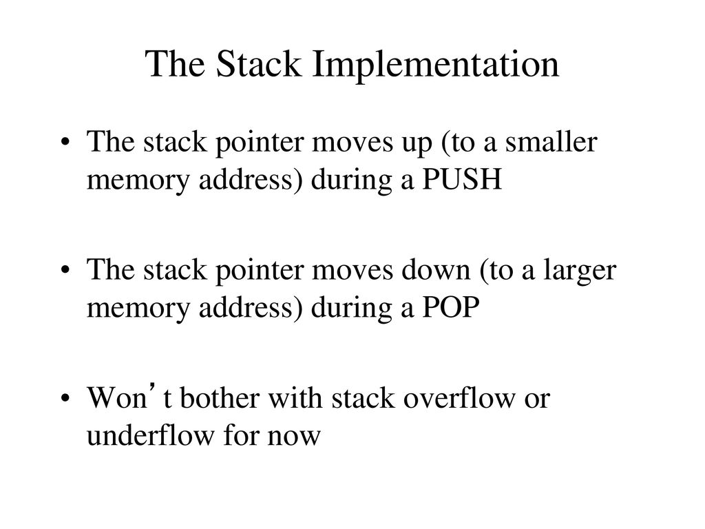 Computer Science 210 Computer Organization - ppt download