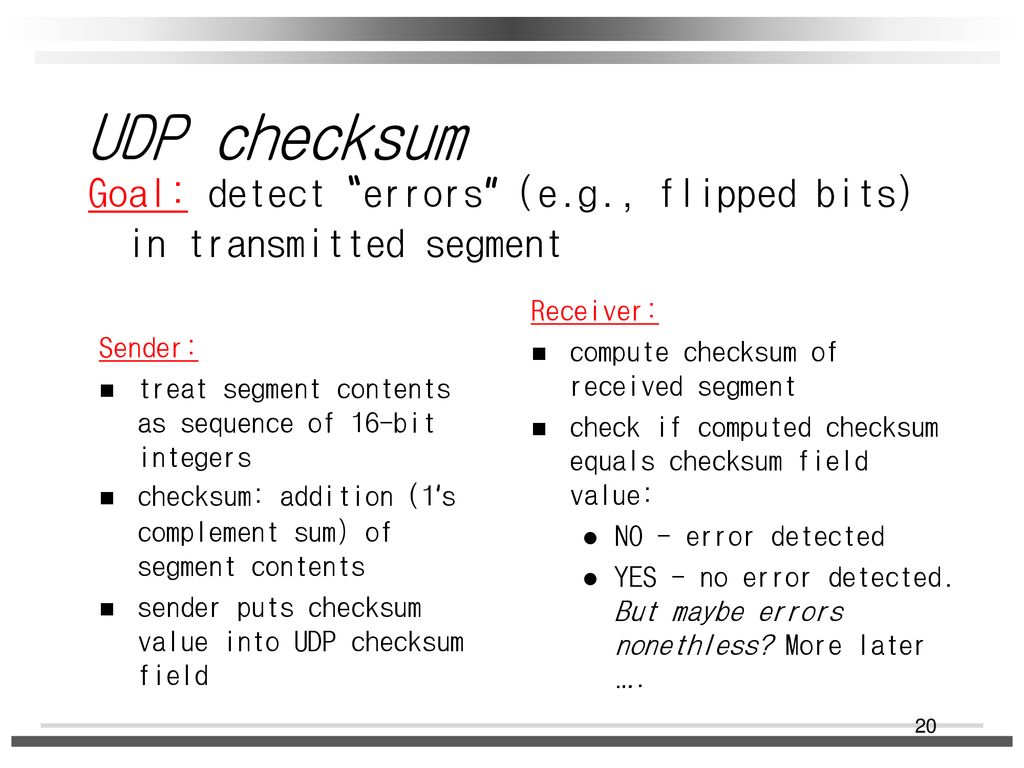 6 tcp ip osi transport layer tcp udp ppt download
