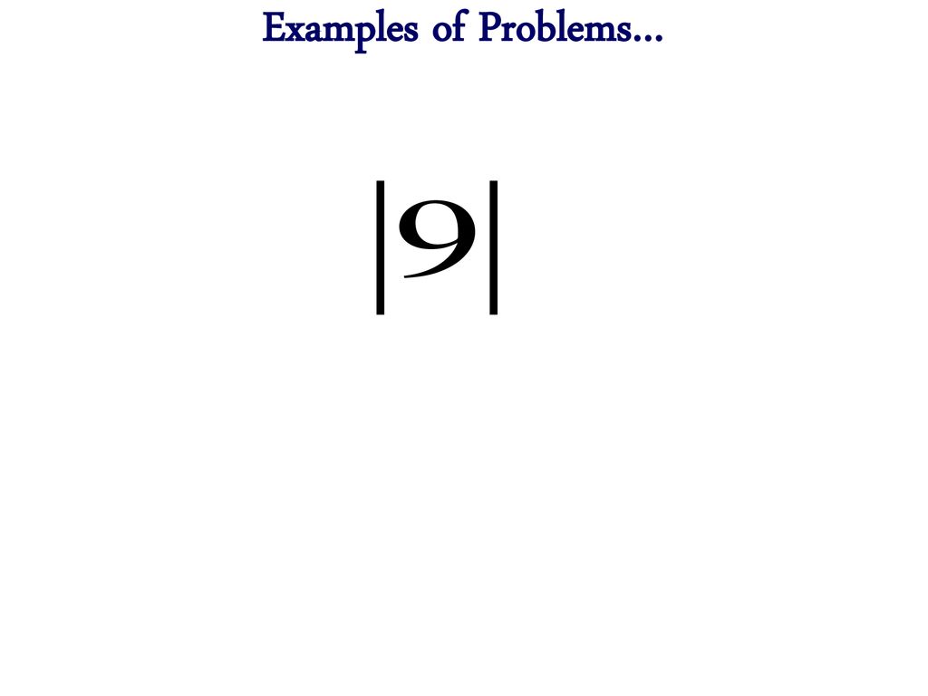 Absolute value ppt download