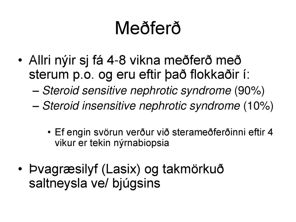 Nephrotic Syndrome Eva Albrechtsen Ppt Download