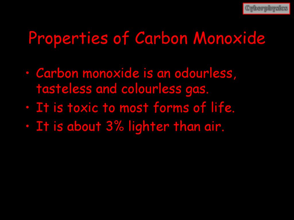 Carbon Monoxide Poisoning - ppt download
