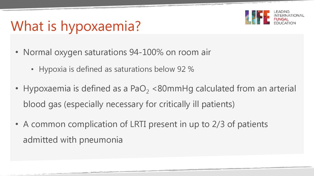 Assessment Of Hypoxaemia Ppt Download