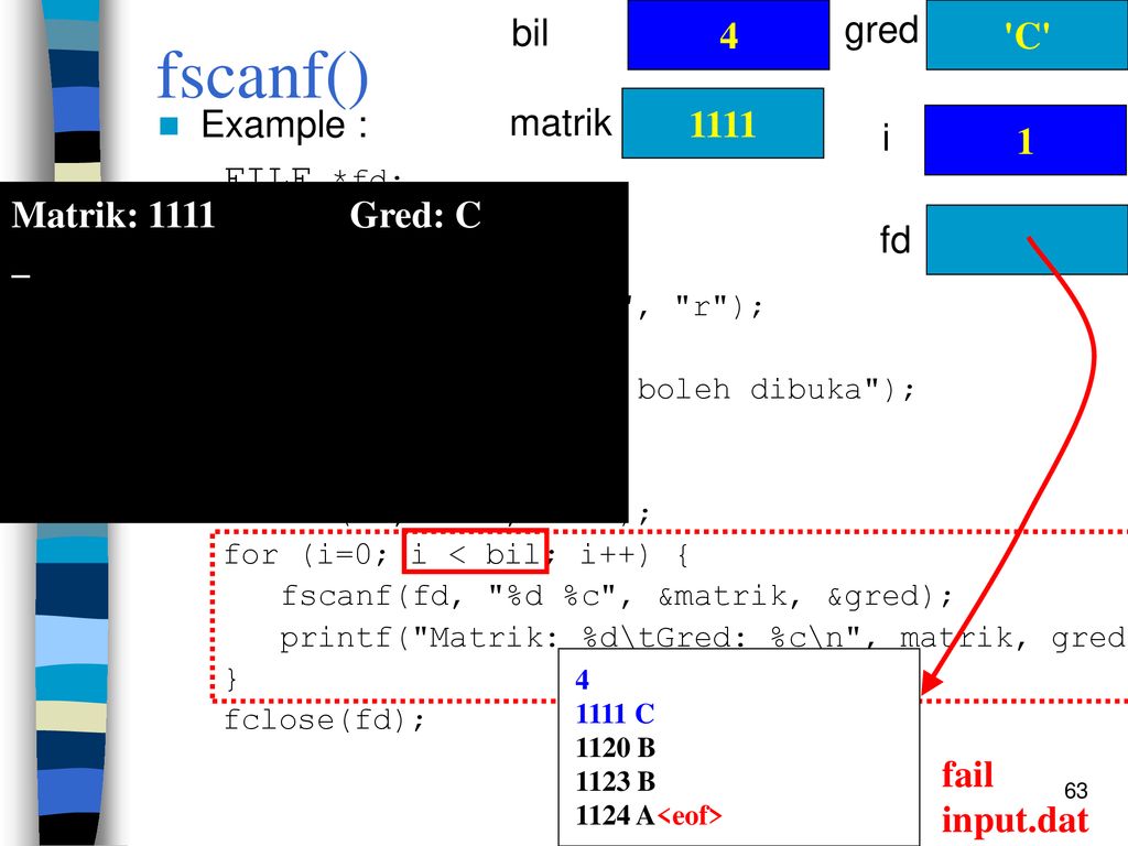 File Manipulation Knowledge Understand the concept of file input and ...
