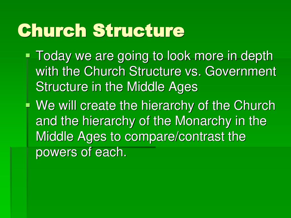 Church Structure Today We Are Going To Look More In Depth With The church-structure-today-we-are-going-to-look-more-in-depth-with-the