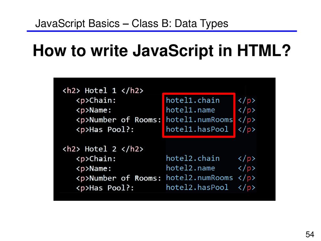 JavaScript Basics Three evening classes A, B and C - ppt download