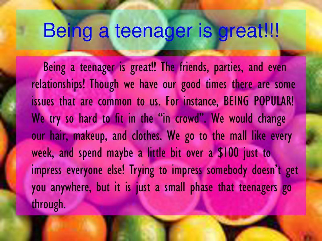 Our Lives подростки текст. I like be a teenager