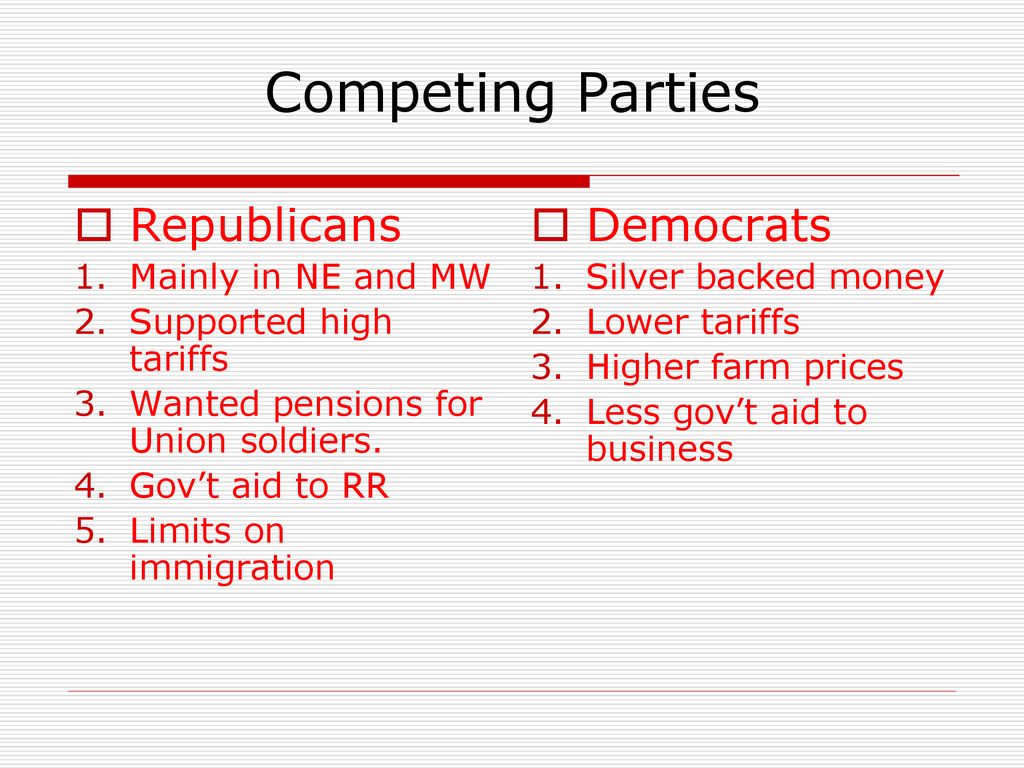 Republicans And Democrats Present Competing Visions For The Country