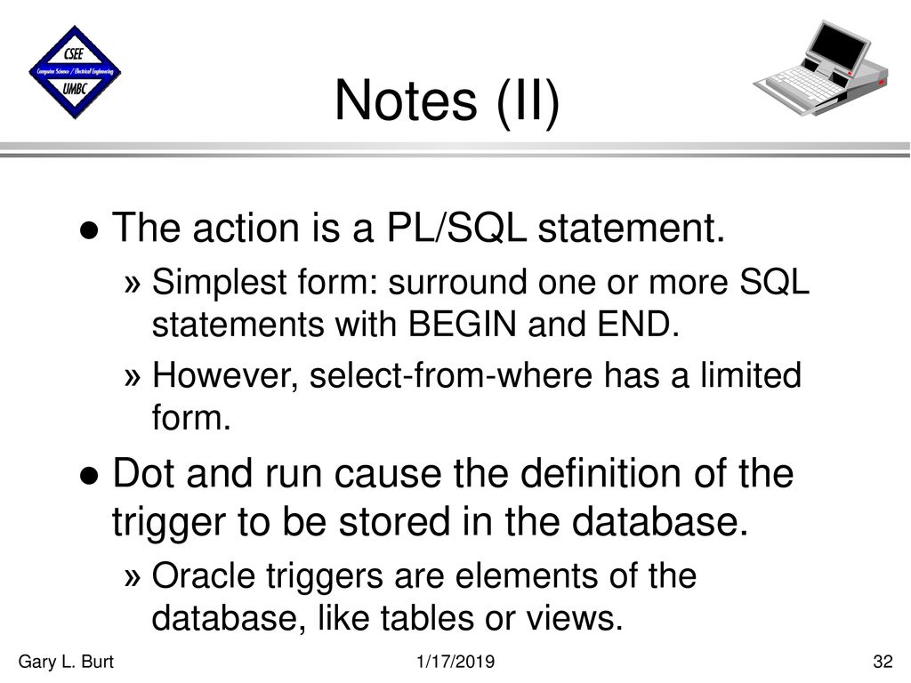 CMSC-461 Database Management Systems - ppt download