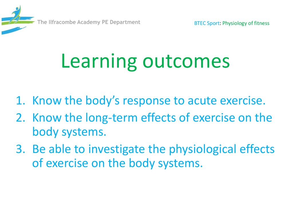 BTEC Sport: Physiology of fitness - ppt download