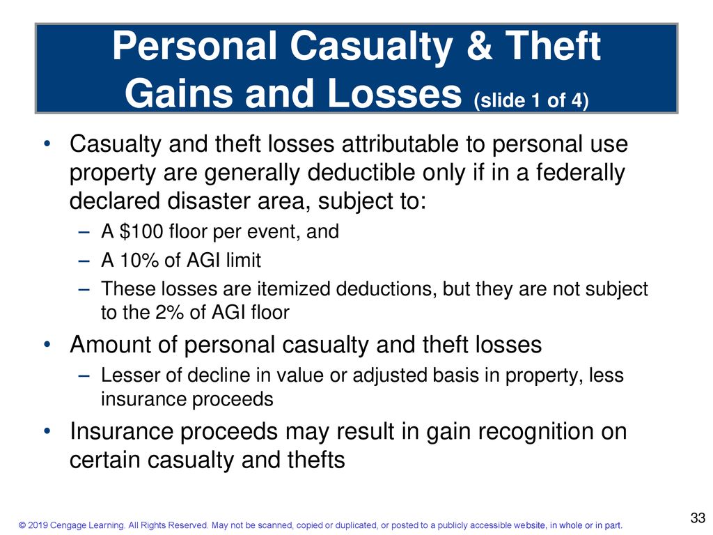 Deductions and Losses Certain Business Expenses and Losses ppt download