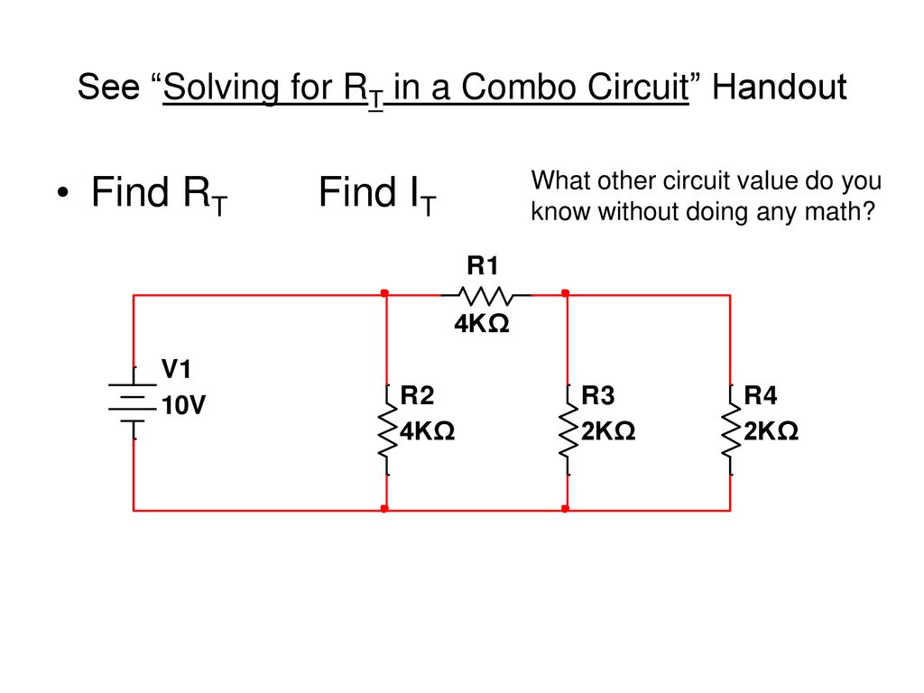 Solve for: RT, IT, I20000, I2000, I2000, V20000, V2000, V2000, P20000, P2000, P2000 - ppt download Pertaining To Combination Circuits Worksheet With Answers