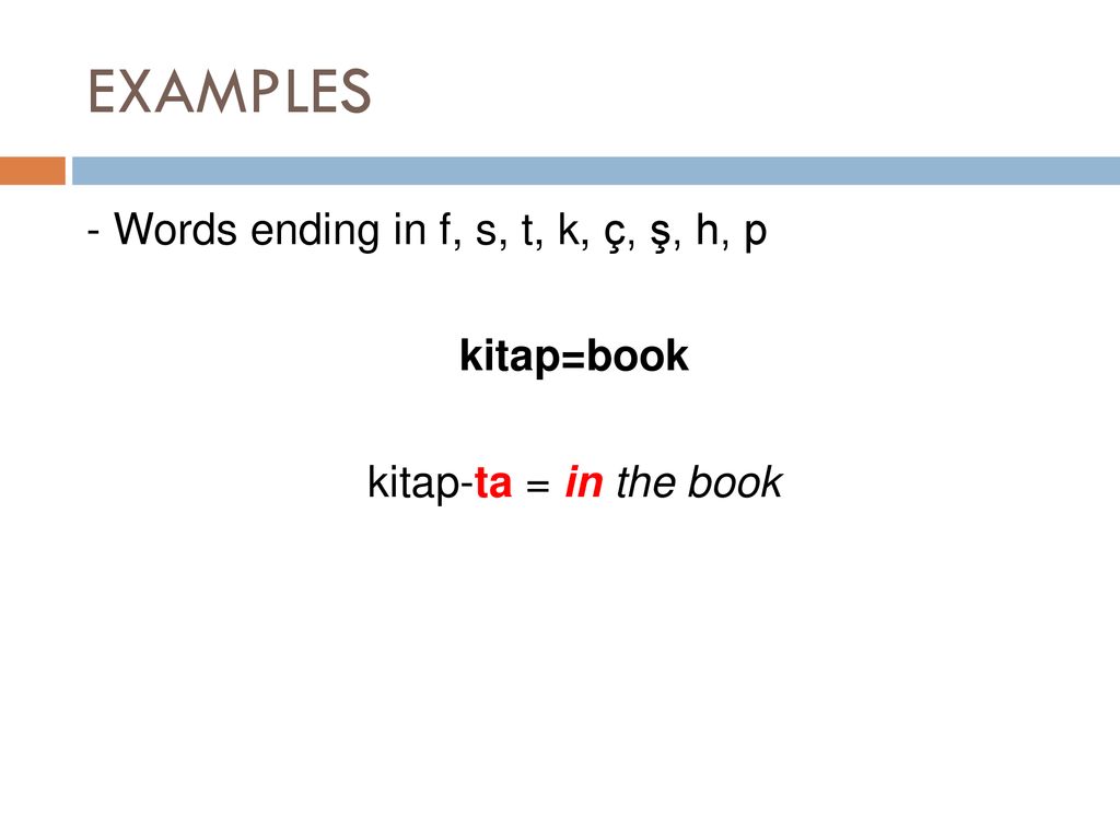 Locative Case The Locative Case Indicates Location The Locative Case Markers In Turkish Are De Da Te Ta And Correspond To English Prepositions In Ppt Download