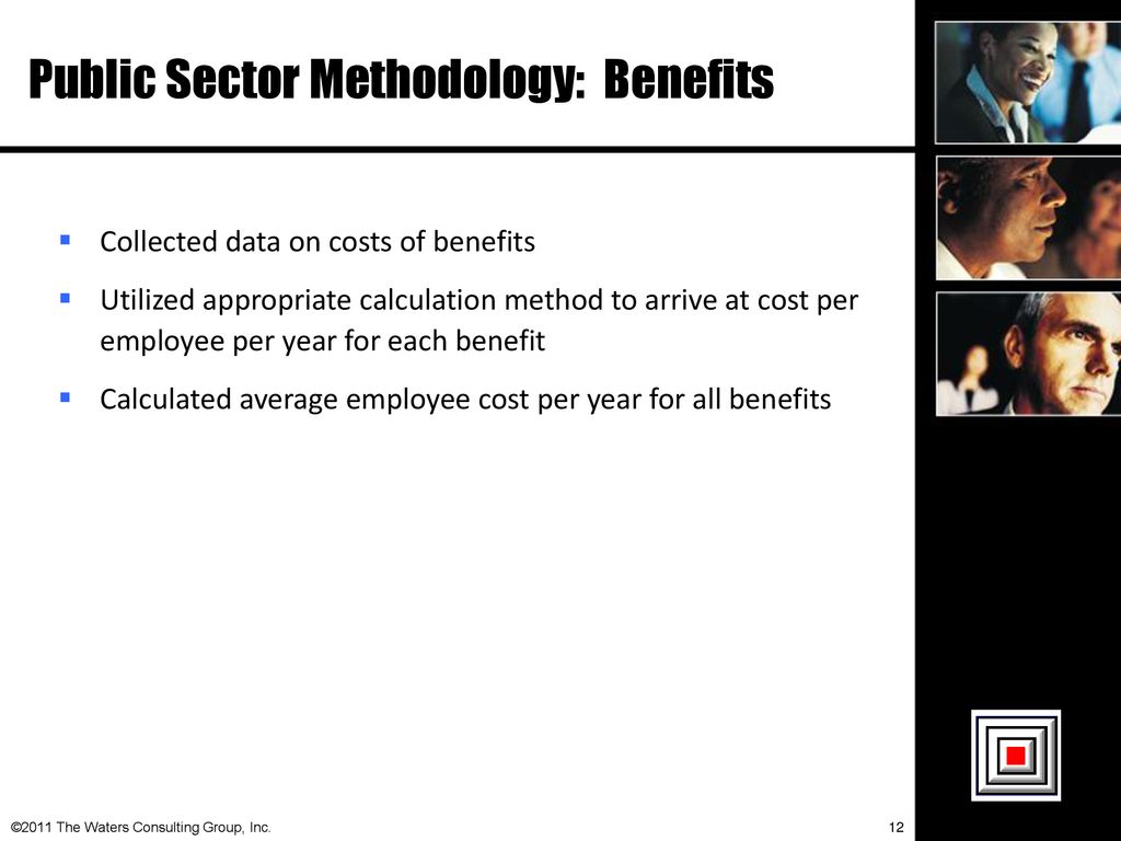 Public Sector Methodology: Benefits