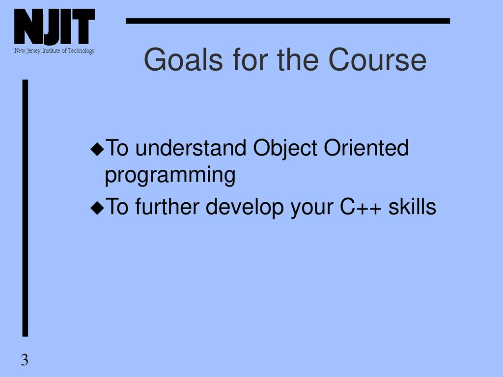 CIS601: Object-Oriented Programming in C++ - ppt download