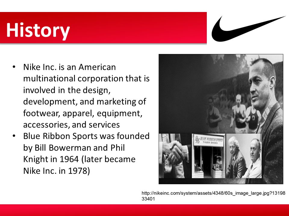 history of nike company