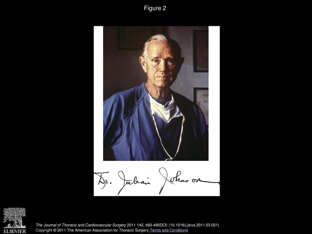 Figure 2 Portrait of Julian Johnson in the Harrison Department of Surgery at the Hospital of the University of Pennsylvania.