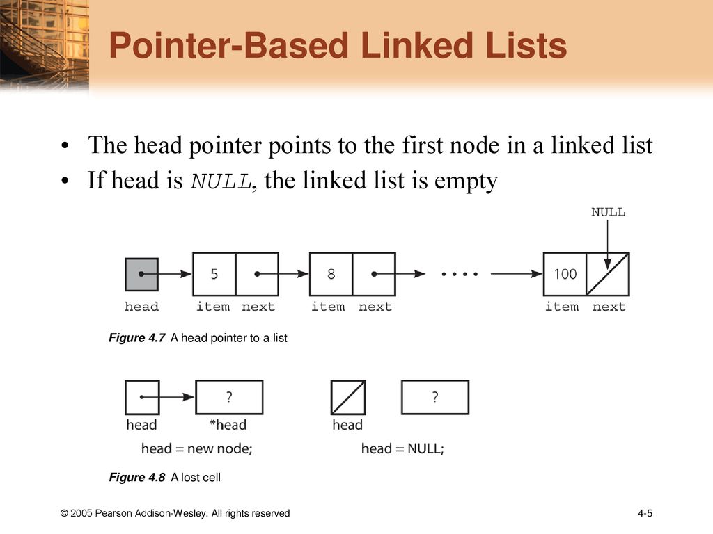 Chapter 4 Linked Lists. - ppt download