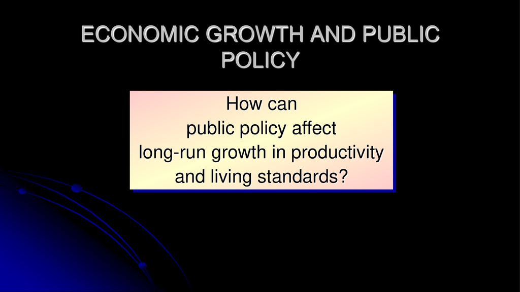 Economic Growth And Productivity - Ppt Download