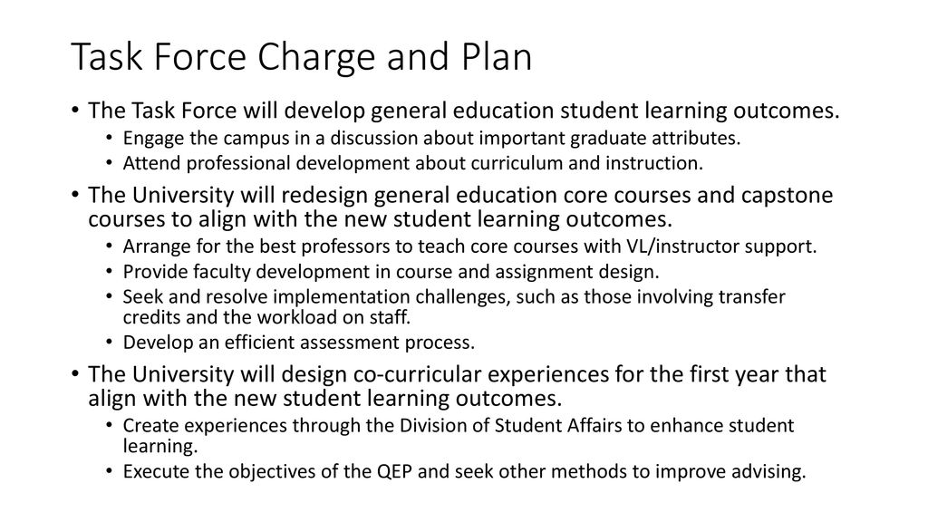 task force meaning in education