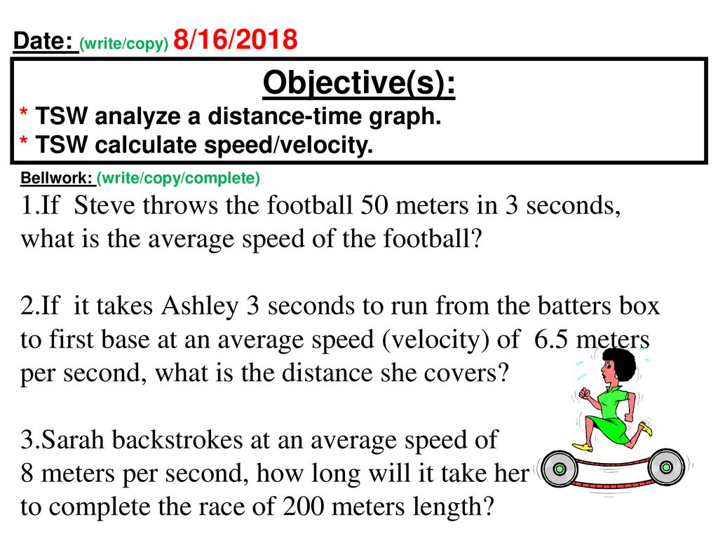 Speed Worksheet 1-answers.pdf - Period: Name: Speed Worksheet 1 1. If steve  throws the football 50 meters in 3 seconds what is the average speed