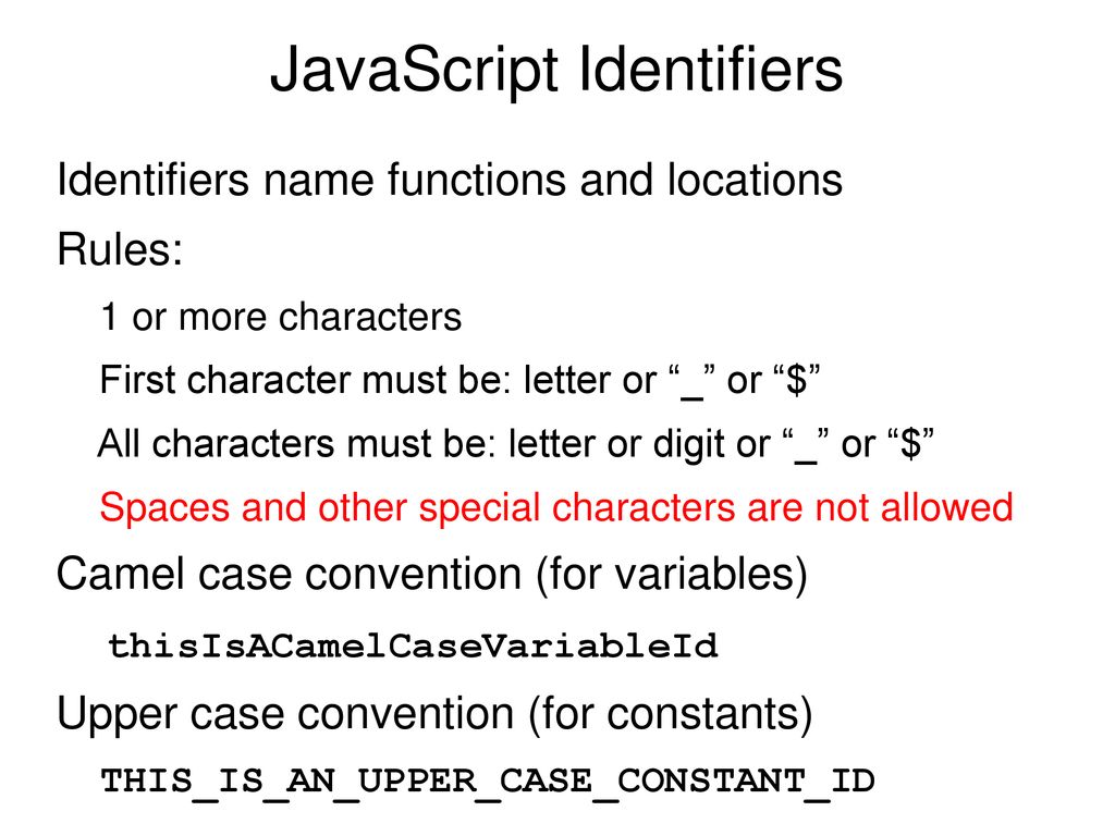 The Internet 11/15/11 Handling Data in JavaScript - ppt download