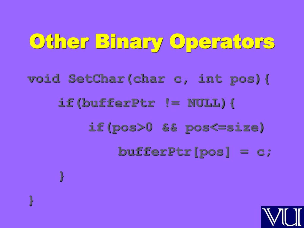 Object-Oriented Programming (OOP) Lecture No ppt download