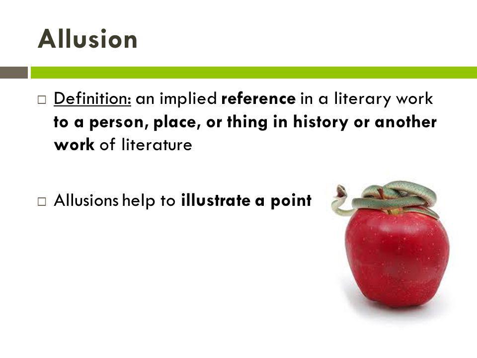 Personification, Symbolism, Allusion ppt video online download