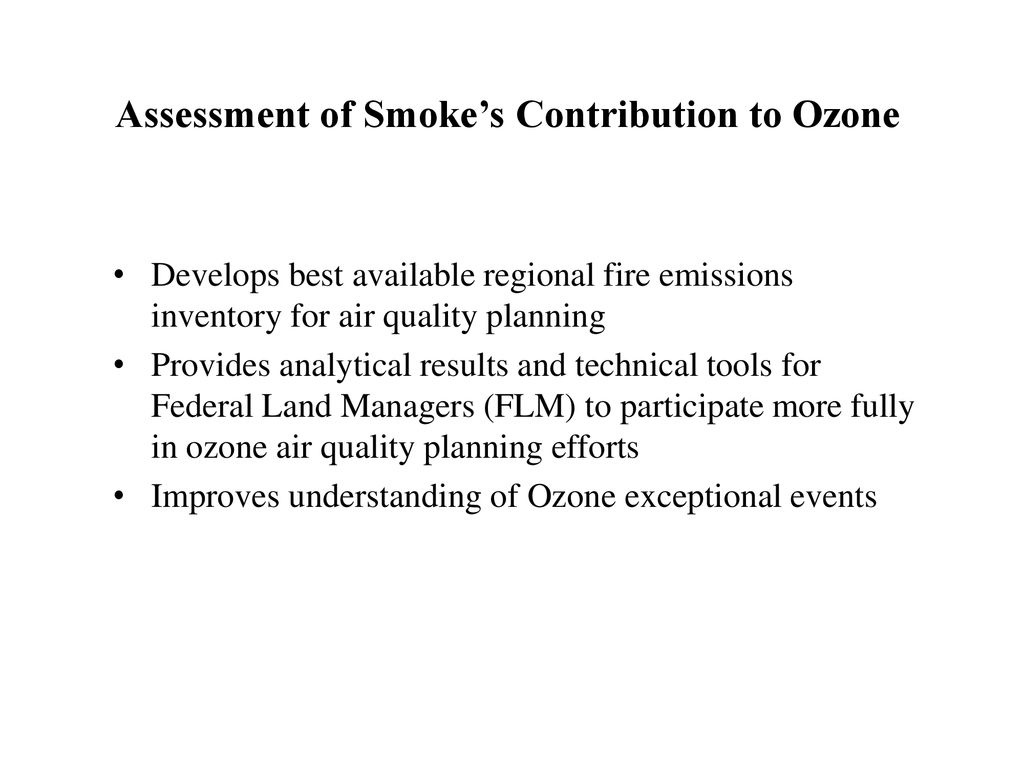 Issues on Ozone Planning in the Western United States - ppt download