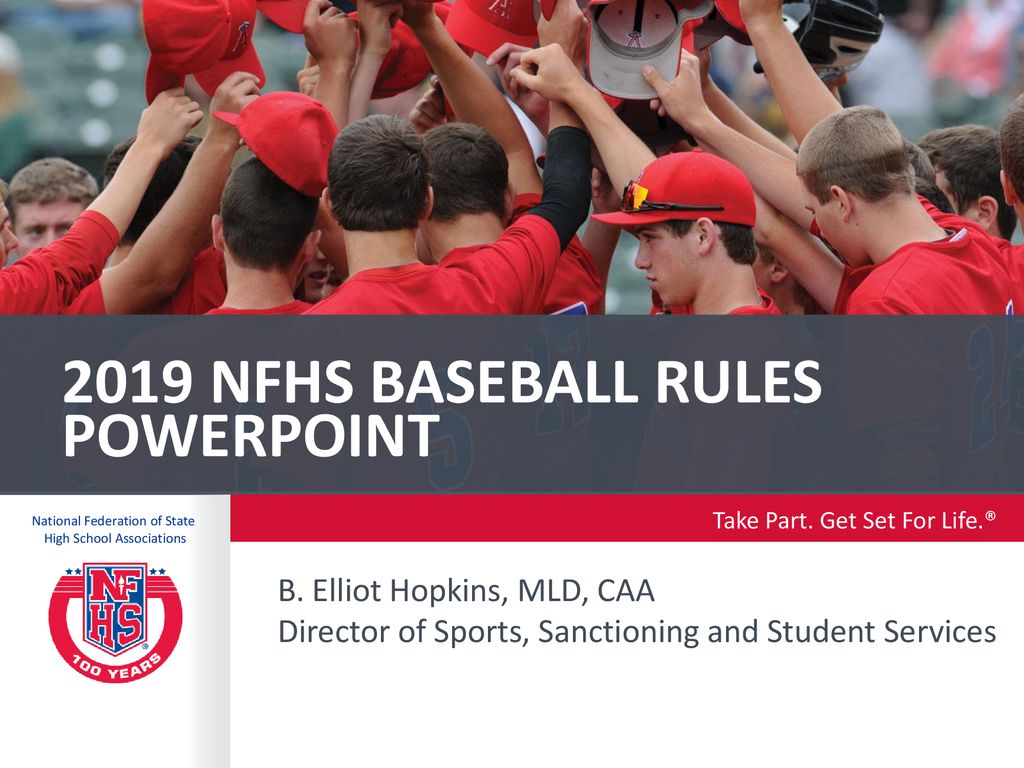 2019 nfhs baseball rules powerpoint ppt download